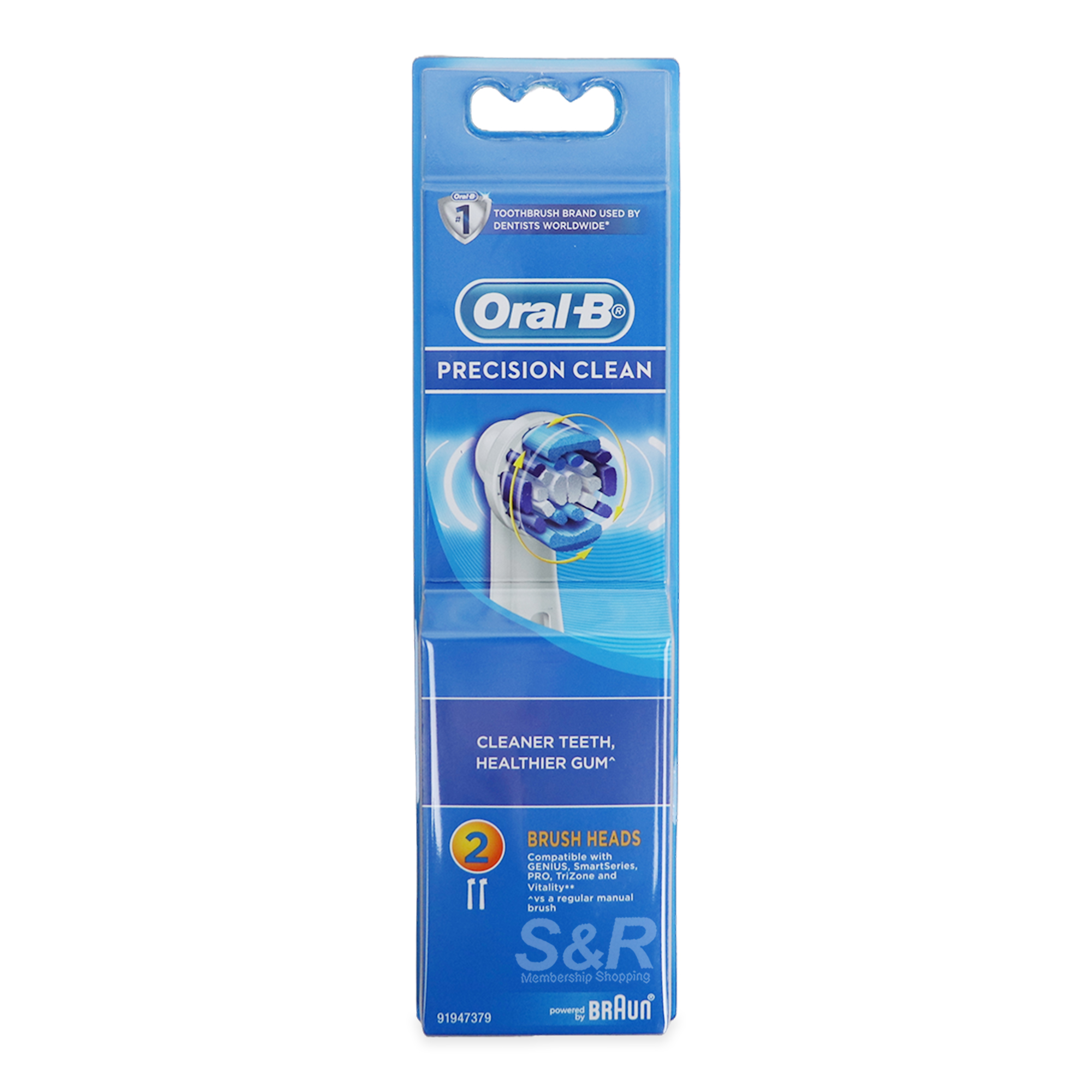 Oral-B Precision Clean Refill Brush Heads 2pcs